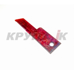 Противорежущий нож измельчителя  (CS,CSX,TC,TX) 322291650, 9516450